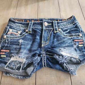 Ladies SZ 25 Rock Revival Shorts